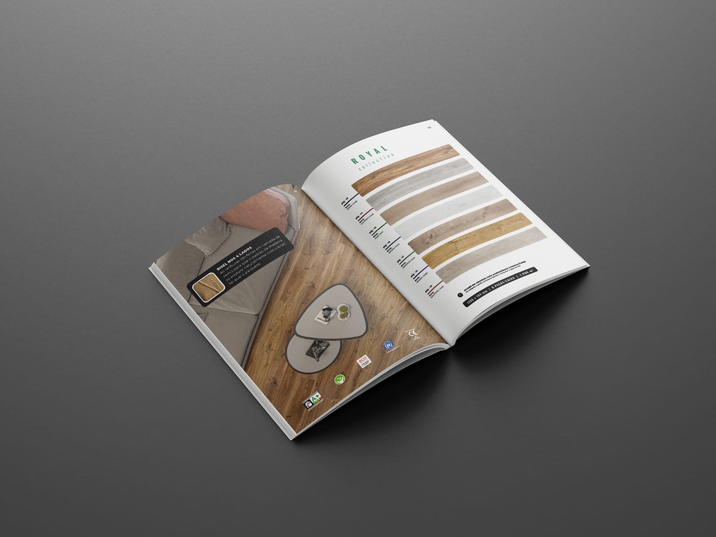 SKUBA®2023 - Flooring Catalog design by Vadym Alyekseyenko